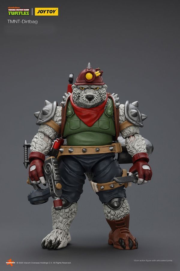 Фігурка Черепашки-Ніндзя JOYTOY Дьортбег, рухома, 12 см (TMNT 0013)