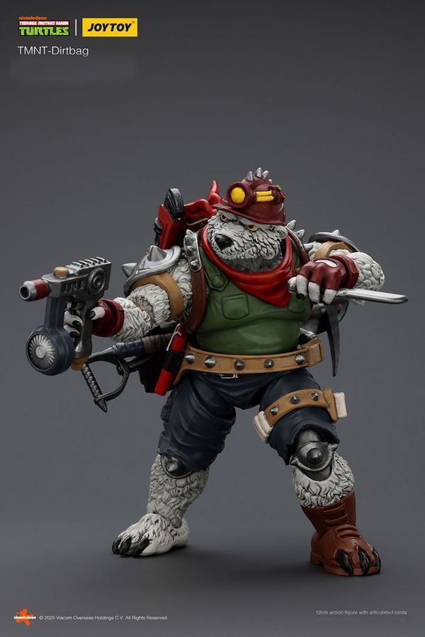 Фігурка Черепашки-Ніндзя JOYTOY Дьортбег, рухома, 12 см (TMNT 0013)