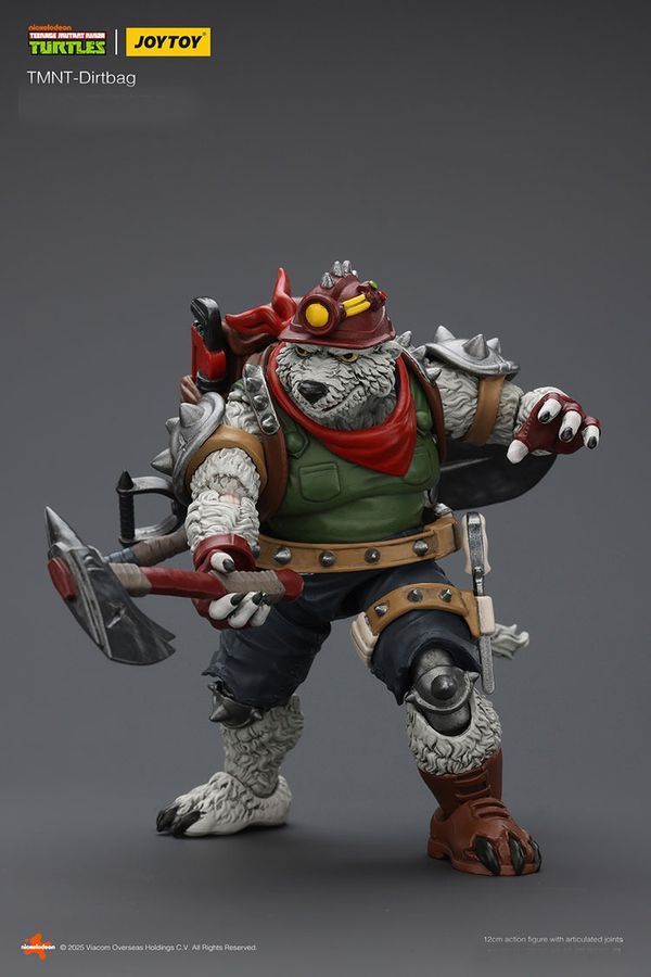 Фігурка Черепашки-Ніндзя JOYTOY Дьортбег, рухома, 12 см (TMNT 0013)