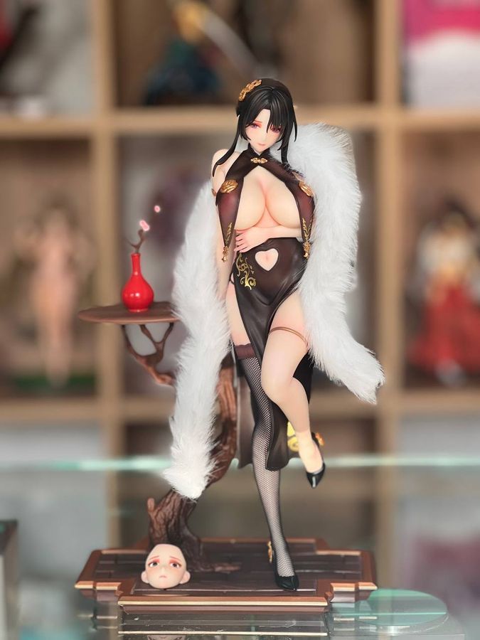Аніме фігурка від студії BearPanda You Feng Lai Yi 1/6, Warm Cheongsam Series Phoenix, 28 см (ANIM 00063)