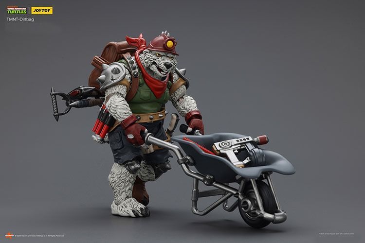 Фігурка Черепашки-Ніндзя JOYTOY Дьортбег, рухома, 12 см (TMNT 0013)