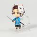 Аниме фигурка нендороид Demon Slayer Клинок рассекающий демонов Kamado Tanjirou, Танджиро, подвижная, 10 см (BDD 0125)