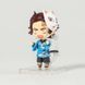 Аниме фигурка нендороид Demon Slayer Клинок рассекающий демонов Kamado Tanjirou, Танджиро, подвижная, 10 см (BDD 0125)