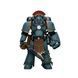 Фігурка з гри Warhammer 40k, Сини Хоруса Сержант із Силовим Кулаком, JOYTOY, рухома, 12 см (WHR 0085)