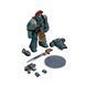 Фігурка з гри Warhammer 40k, Сини Хоруса Сержант із Силовим Кулаком, JOYTOY, рухома, 12 см (WHR 0085)