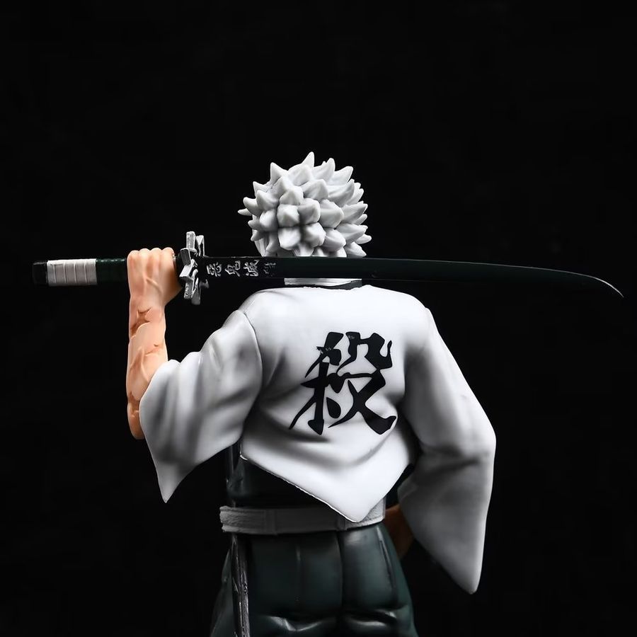 Аниме фигурка Demon Slayer Клинок рассекающий демонов Shinazugawa Sanemi, Санеми Шинадзугава, 31 см (BDD 0050)
