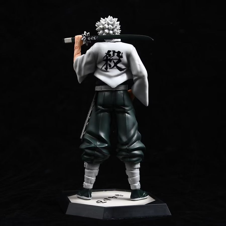 Аниме фигурка Demon Slayer Клинок рассекающий демонов Shinazugawa Sanemi, Санеми Шинадзугава, 31 см (BDD 0050)