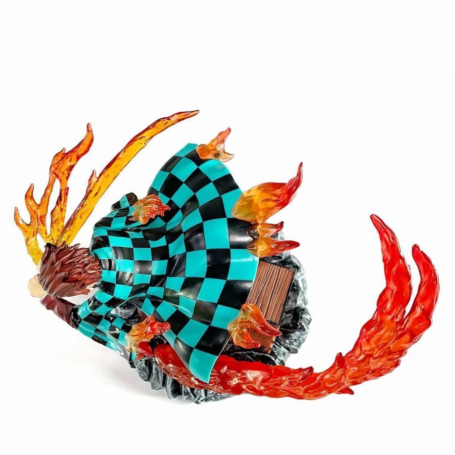 Аниме фигурка Клинок рассекающий демонов, Demon Slayer Tanjiro, Танджиро, 15 см (BDD 0137)