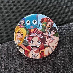 Значок аниме Хвост Феи Fairy Tail, диаметр 58 мм (ZNFAT 0013)