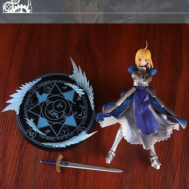 Аниме фигурка Fate Stay Night Saber Arthur King, Сэйбер Король Артур, 26 см (FSN 0006)