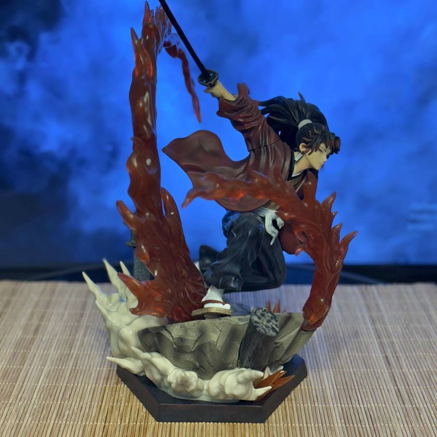 Аніме фігурка Demon Slayer Клинок розсікаючий демонів Tsugikuni Yoriichi, Єріічі Цугікуні, 30 см (BDD 0102)