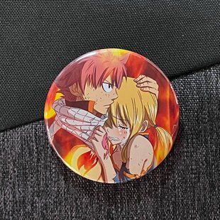 Значок аниме Хвост Феи Fairy Tail, диаметр 58 мм (ZNFAT 0014)