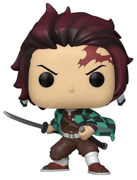Фигурка Funko POP Фанко поп №867 Demon Slayer Клинок рассекающий демонов Kamado Tanjirou, Танджиро, 10 см (BDD 0115)