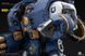 Фігурка з гри Warhammer 40k, Дредноут &laquo;Левіафан&raquo; Ультрамаринів з циклонічним мельто-списом та облоговим кігтем, JOYTOY, рухома, 28,6 см (WHR 0173)