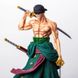 Аніме фігурка Ван Піс, One Piece Ророноа Зоро, тримечевий стиль, 37 см (OP 0092)