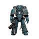 Фігурка з гри Warhammer 40k, Сини Хоруса Легіонер з вогнеметом, JOYTOY, рухома, 12 см (WHR 0087)
