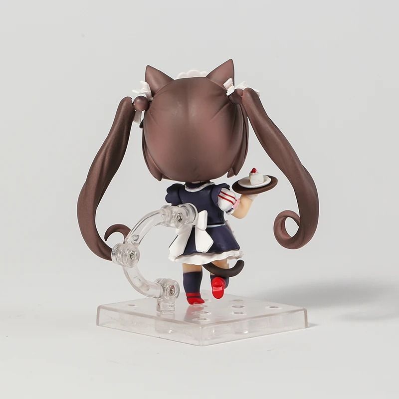 Аниме фигурка нендороид Nekopara, Некопара Кошачий рай Chocola Чокола, подвижная, 10 см (NEKO 0022)