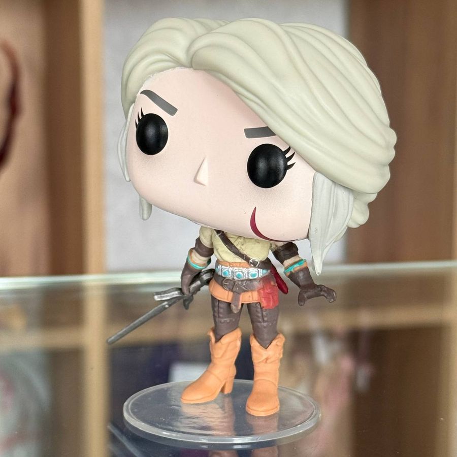 Фигурка Funko POP из игры The Witcher Ведьмак Cirilla Цири, 10 см + защита для коробки (TW 0012)