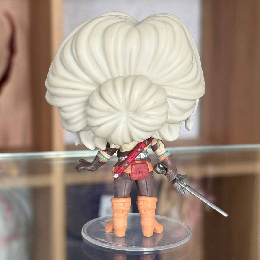 Фигурка Funko POP из игры The Witcher Ведьмак Cirilla Цири, 10 см + защита для коробки (TW 0012)