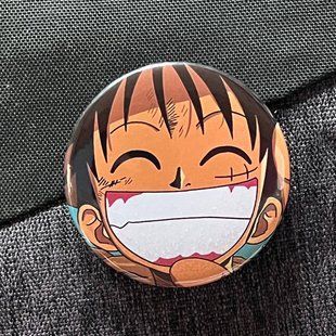 Значок аниме One Piece - Ван Пис, диаметр 58 мм (ZNOP 0052)