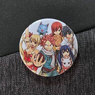 Значок аниме Хвост Феи Fairy Tail, диаметр 58 мм (ZNFAT 0015)