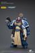Фигурка из игры Warhammer 40k, Сержант Ветеран кормовой гвардии Ультрамаринов, JOYTOY, подвижная, 12,1 см (WHR 0174)