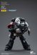 Фигурка из игры Warhammer 40k, Заступники Гвардии Ворона, сержант Ричас, JOYTOY, подвижная, 12 см (WHR 0048)