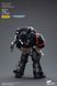 Фигурка из игры Warhammer 40k, Заступники Гвардии Ворона, сержант Ричас, JOYTOY, подвижная, 12 см (WHR 0048)