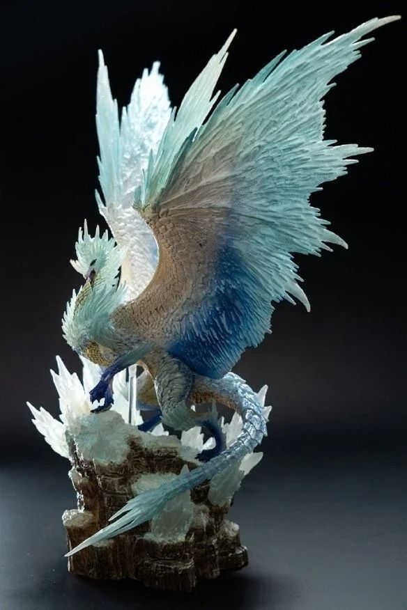 Фігурка з гри Monster Hunter, Мисливець на чудовиська дракон Velkhana, Велхана , 21 см (MHW 0013)