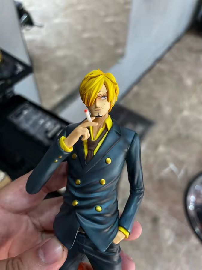 Аниме фигурка One Piece Ван пис Vinsmoke Sanji, черная нога Санджи, 23 см (OP 0166)