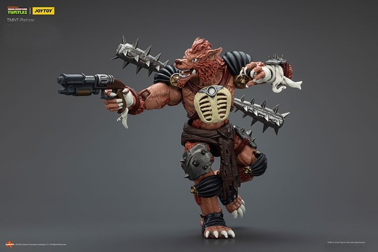 Фігурка Черепашки-Ніндзя JOYTOY Рахзар, рухома, 12,4 см (TMNT 0015)