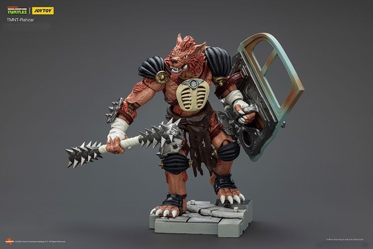 Фігурка Черепашки-Ніндзя JOYTOY Рахзар, рухома, 12,4 см (TMNT 0015)
