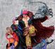 Аниме фигурка One Piece Ван пис Luffy Law Eustass Kid, Луффи, Трафальгар Ло, Юстасс Кид, 20 см (OP 0093)