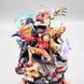 Аниме фигурка One Piece Ван пис Luffy Law Eustass Kid, Луффи, Трафальгар Ло, Юстасс Кид, 20 см (OP 0093)