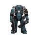 Фігурка з гри Warhammer 40k, Сини Хоруса Легіонер з болтером та ланцюговим мечем, JOYTOY, рухома, 12 см (WHR 0088)