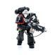 Фигурка из игры Warhammer 40k, Заступники Гвардии Ворона, сержант Ричас, JOYTOY, подвижная, 12 см (WHR 0048)