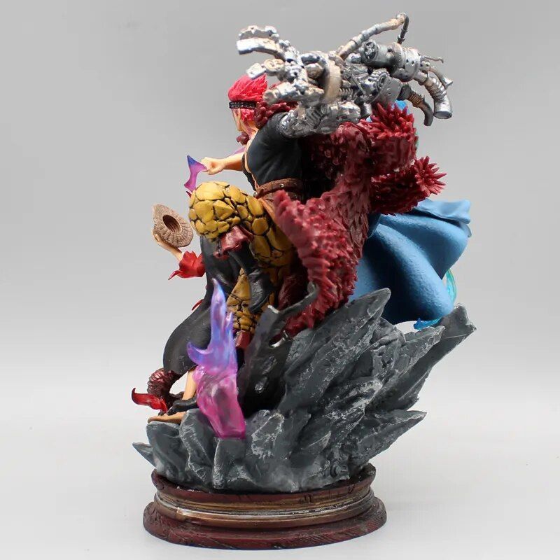 Аниме фигурка One Piece Ван пис Luffy Law Eustass Kid, Луффи, Трафальгар Ло, Юстасс Кид, 20 см (OP 0093)