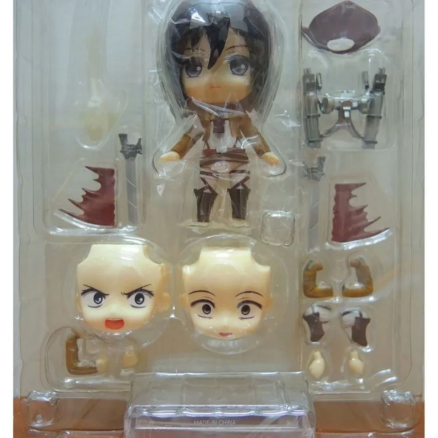 Аниме фигурка нендороид Атака титанов Attack on Titan Mikasa Ackerman, Микаса Аккерман 365, 10 см (AT 0027)