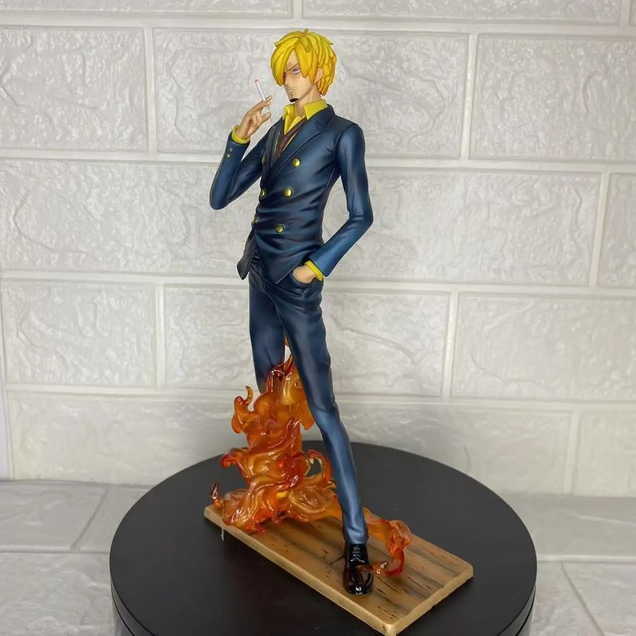 Аниме фигурка One Piece Ван пис Vinsmoke Sanji, черная нога Санджи, 23 см (OP 0166)