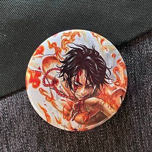 Значок аниме One Piece - Ван Пис, диаметр 58 мм (ZNOP 0053)