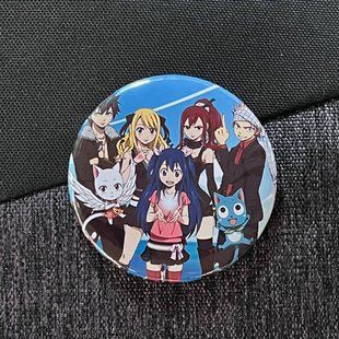 Значок аниме Хвост Феи Fairy Tail, диаметр 58 мм (ZNFAT 0016)
