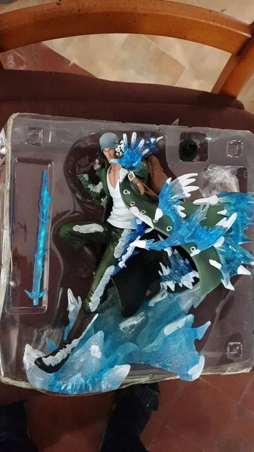 Аниме фигурка One Piece Ван Пис Кудзан Аокидзи Aokiji Kuzan, с подсветкой, 30 см (OP 0148)