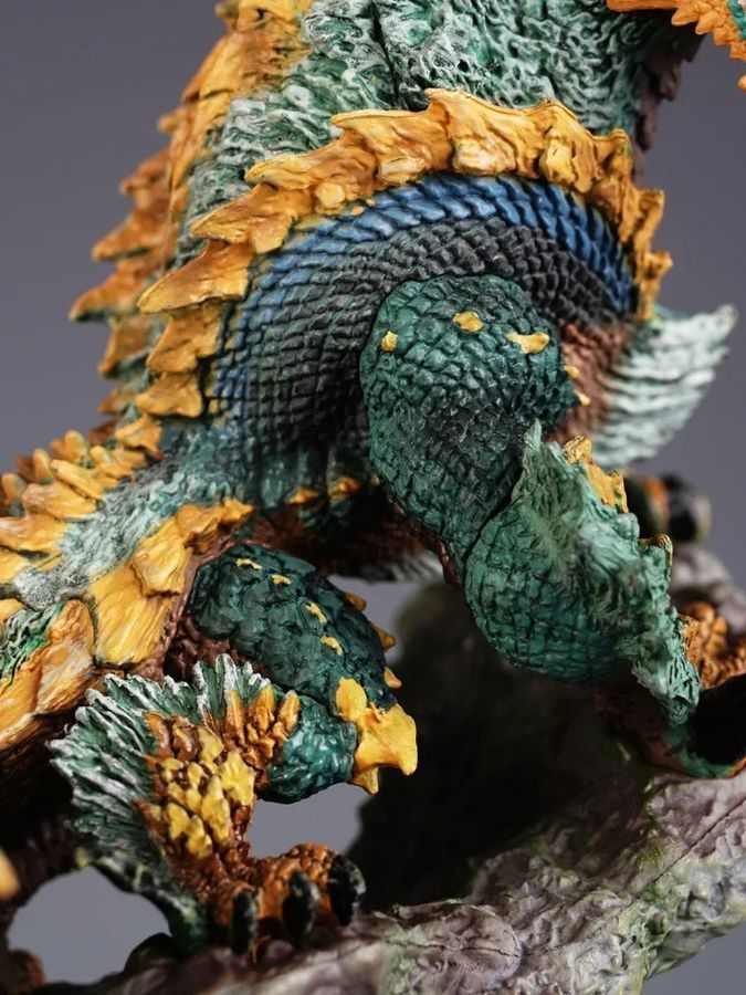 Фігурка з гри Monster Hunter, Мисливець на чудовиська дракон Zinogre, 17 см (MHW 0014)