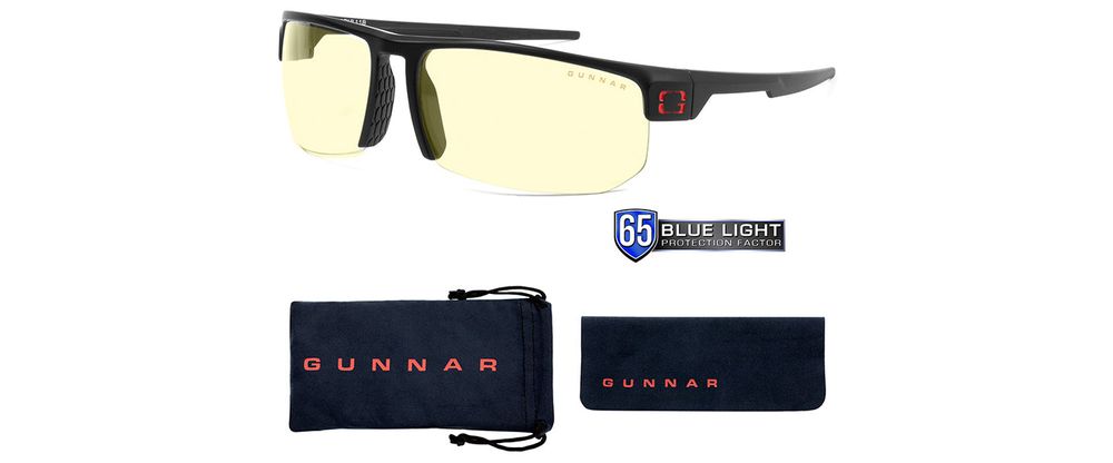 Комп'ютерні окуляри для геймерів Gunnar, Torpedo, Onyx, Amber, White (TOR-00101)
