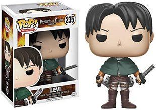 Фигурка Funko POP Фанко поп №235 Атака титанов Attack on Titan Levi Ackerman, Леви Аккерман, 10 см (AT 0022)