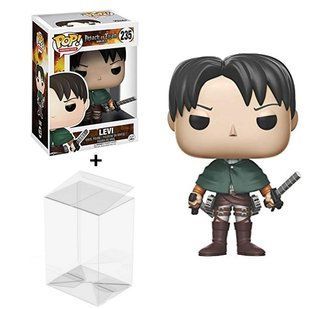 Фігурка Funko POP Фанк поп №235 Атака титанів Attack on Titan Levi Ackerman, Леві Аккерман + захист для коробки, 10 см (AT 0022)