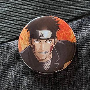 Значок аниме Naruto, диаметр 58 мм (ZNNAR 0021)