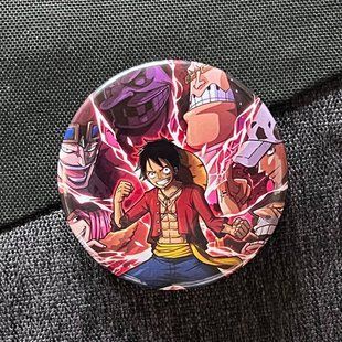 Значок аниме One Piece - Ван Пис, диаметр 58 мм (ZNOP 0004)