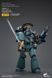 Фігурка з гри Warhammer 40k, Сини Хоруса Сержант Синів Гора з силовим мечем, JOYTOY, рухома, 12 см (WHR 0090)