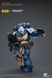 Фигурка из игры Warhammer 40k, Ветеран кормовой гвардии Ультрамаринов с Болтовой винтовкой, JOYTOY, подвижная, 12,1 см (WHR 0176)
